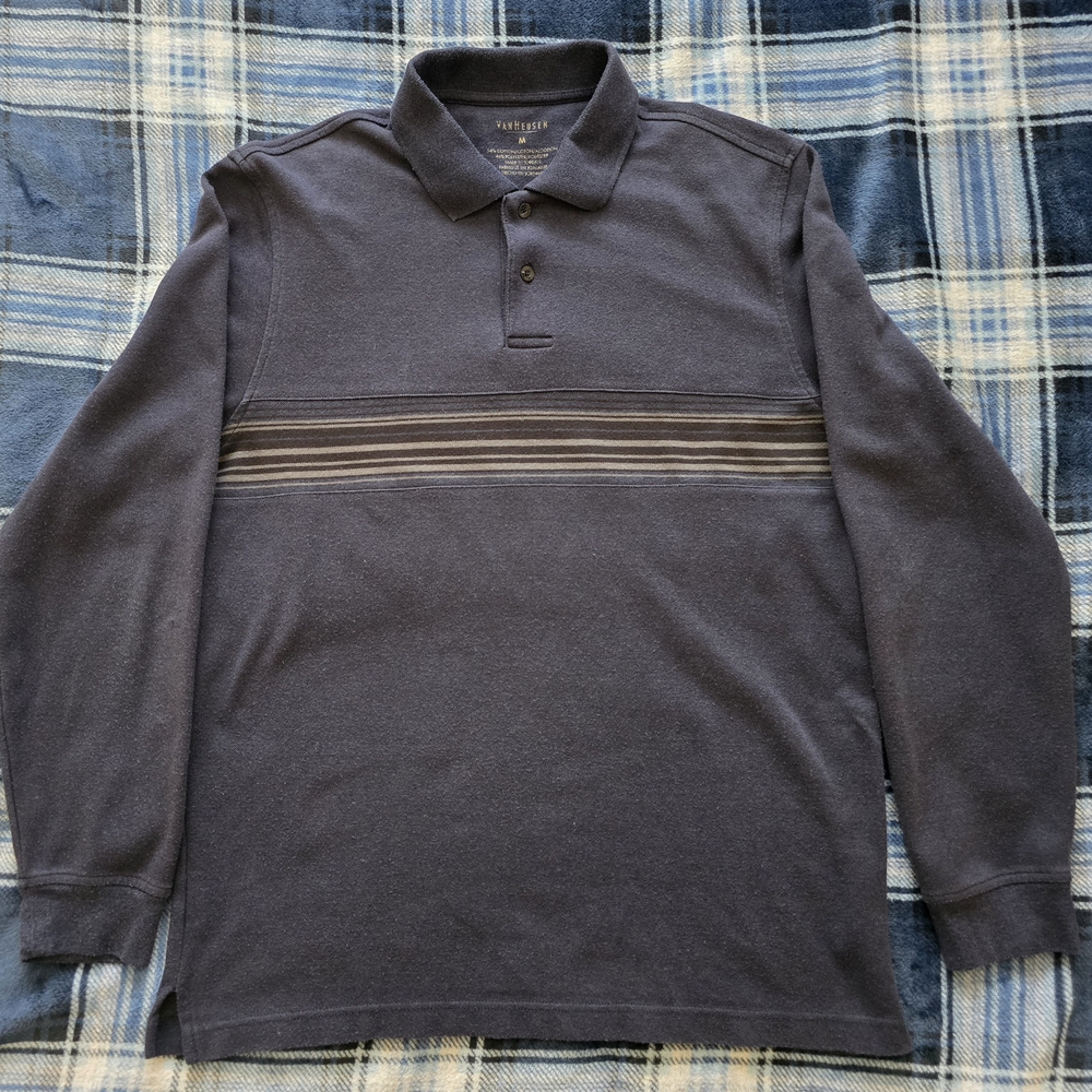 Van Heusen Blue Polo Shirt Premium Comfort